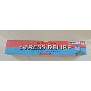 Gift Republic The Mindful Painter Stress Relief Paint by Numbers Beach Sunset